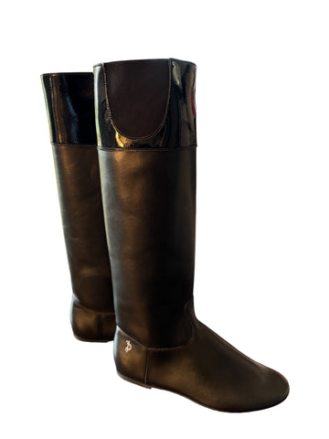 DG ARIETE TALL LEATHER Mycro RACE BOOT