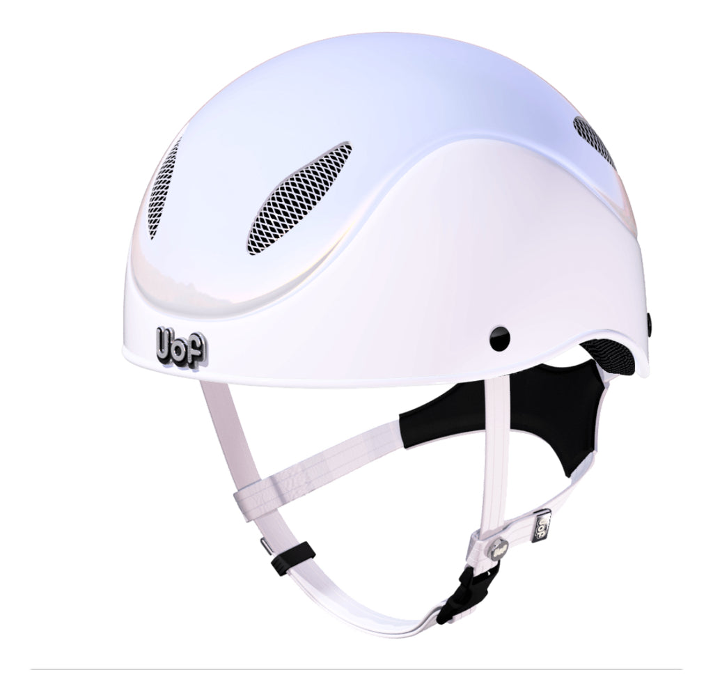 UOF XRS White Helmet