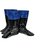 Racer Clarino Blue Top Boot