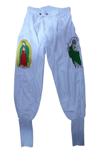 Racer Pants with Virgencita & San Judas Logo Custom Ordered