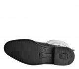 DG LIBRA Carbon Black Leather Zipper Exercise Boot 🇮🇹